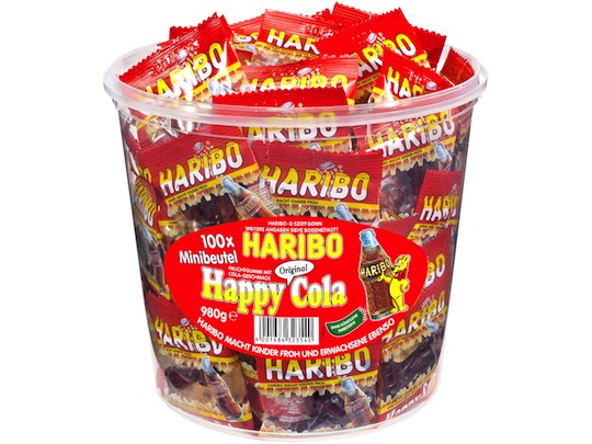 Haribo Happy Coke Mini 980g