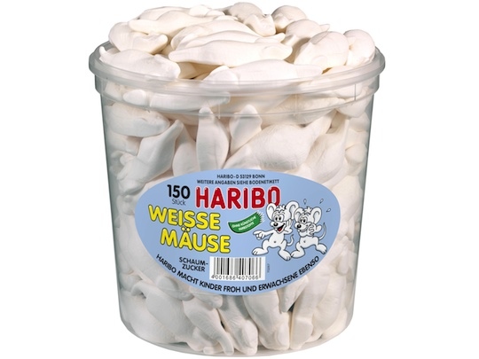 Haribo White Mice 1050g