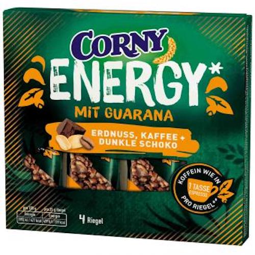 Corny Energy Erdnuss, Schwarze Schokolade, Kaffee