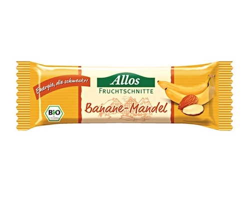 Allos Fruit Bar Banana-Almond 40g