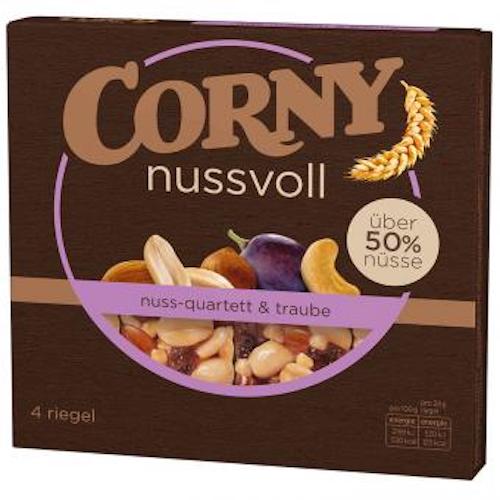 Corny Nussvoll Nut-Quartet with Grapes
