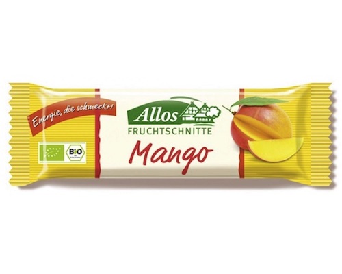 Allos Fruchtschnitte Mango 40g