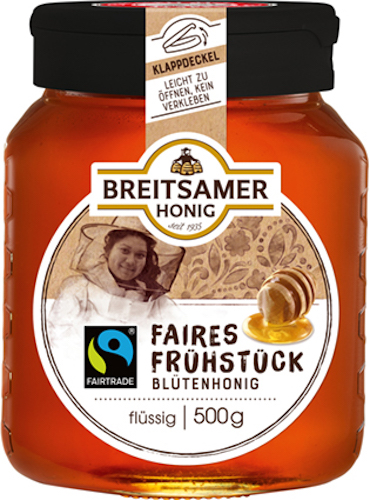 Breitsamer Fairtrade Breakfast Liquid Flower Honey