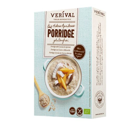 Verival Porridge Coconut-Apricot