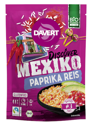 Davert Mexikanischer Paprika Reis