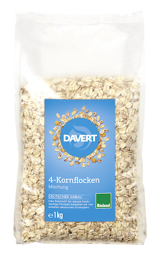 Davert 4-Grain-Flakes Bioland