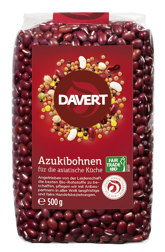 Davert Azuki Bohnen Fair Trade 500g