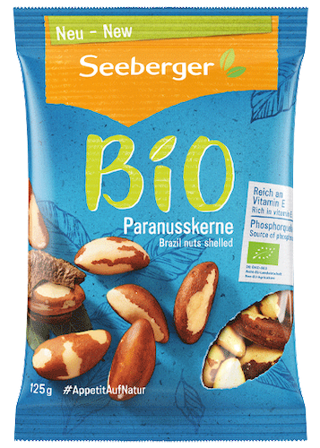 Seeberger Organic Brazil Nuts 125g