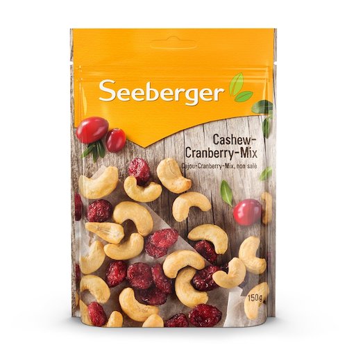 Seeberger Cashew-Cranberry-Mix 150g