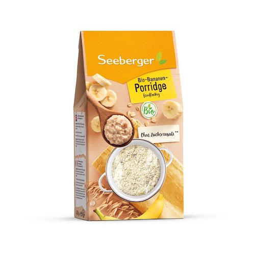 Seeberger Organic Banana Porridge 400g
