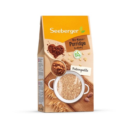 Seeberger Bio Porridge Kakao 400g