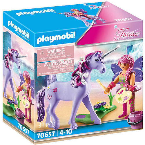 Playmobil unicorn with decoration fairy