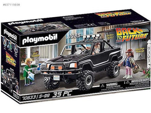 Playmobil Back to the Future Marty's pick-up truck