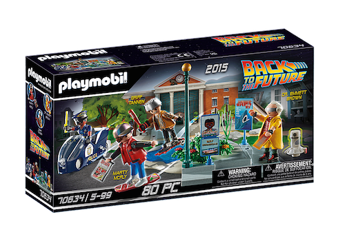 Playmobil Back to the Future Part II Verfolgung mit Hoverboard