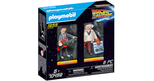 Playmobil Back to the Future Marty McFly and Dr. Emmett Brown