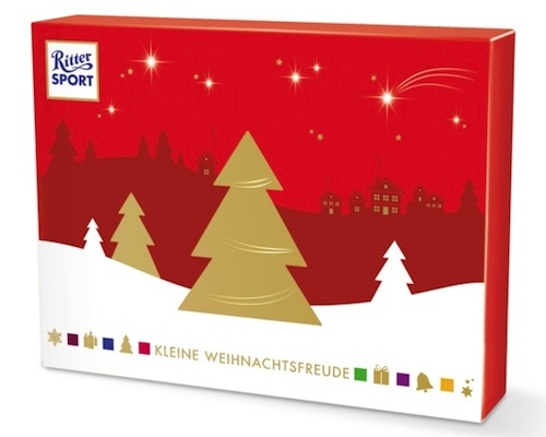 Ritter Sport Christmas Joy Crisp & Caramel 123g