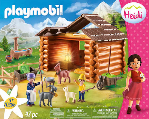 Playmobil Heidi Peters goat stable