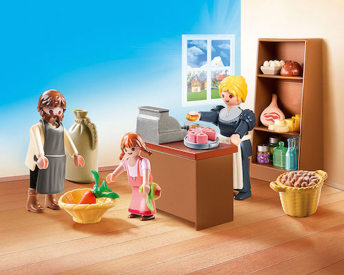 Playmobil Heidi village shop owned by the Keller family