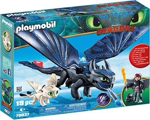 Playmobil Dragons Ohnezahn und Hicks mit Babydrachen