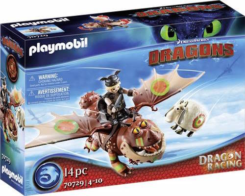 Playmobil Dragons Dragon Racing: Fishlegs and Meatlug