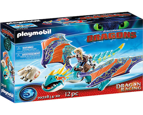 Playmobil Dragons ドラゴンレーシング：アストリッドとストームフライ