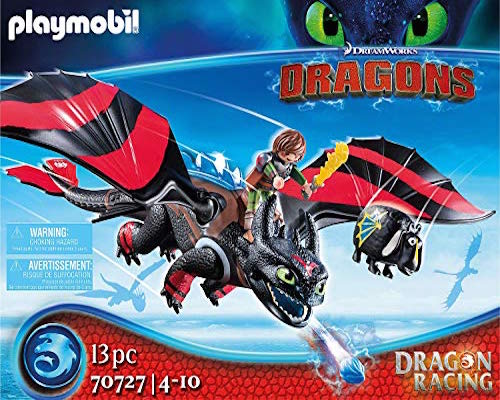 Playmobil Dragons ドラゴンレーシング：ヒックとトゥースレス
