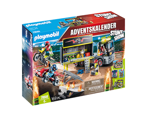 Playmobil XXL advent calendar stunt show