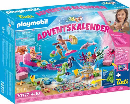 Playmobil Advent Calendar - Bathing Fun Magical Mermaids