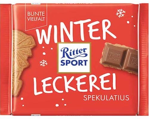Ritter Sport Winter-Kreation Spekulatius 100g
