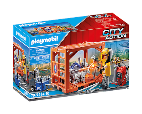 Playmobil City Action コンテナメーカー