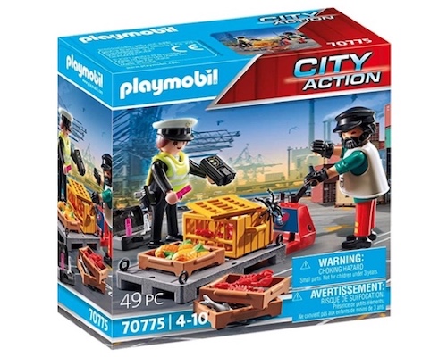 Playmobil City Action Customs Check