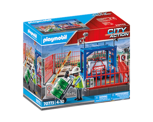 Playmobil City Action Freight Storage