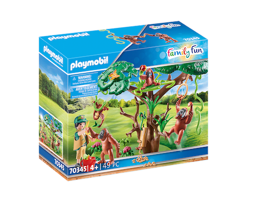 Playmobil Family Fun Orangutans with Tree