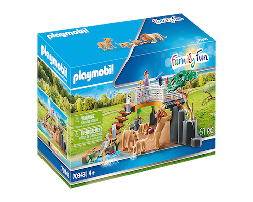 Playmobil Family Fun Löwen im Freigehege