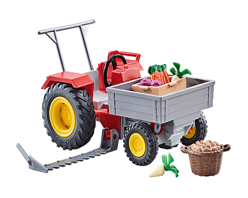 jam Allergisch kalf Playmobil Country Tractor with Cutter Bar | Natural German