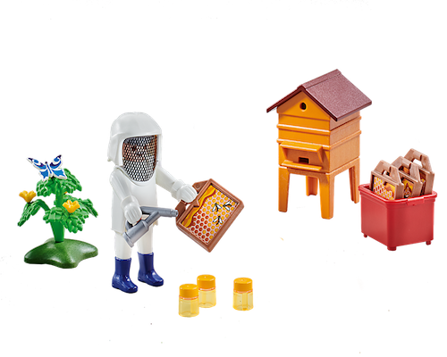 Playmobil Country Beekeeper with Hive