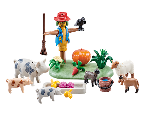 Playmobil Country Fleckschweine und Schafe