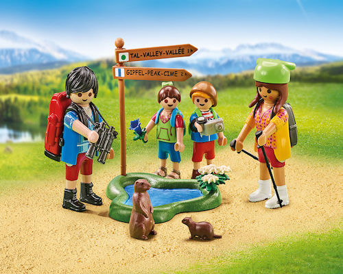 Playmobil Country Hiking Family