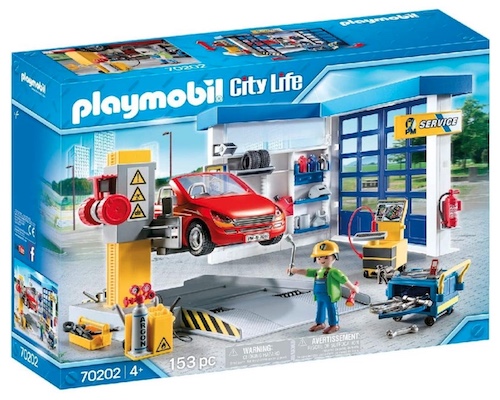 Playmobil City 自動車修理店