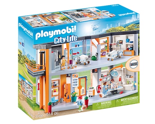 Playmobil City Life Großes Krankenhaus mit Einrichtung