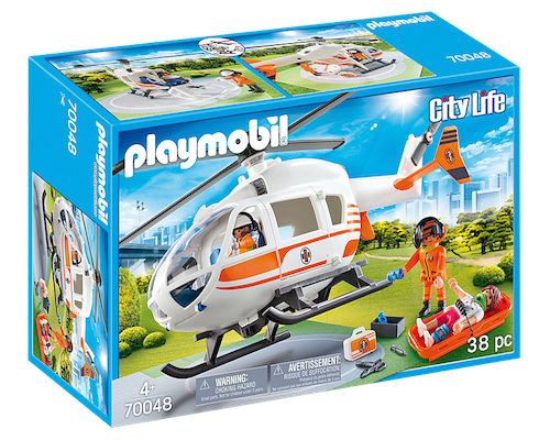 Playmobil City Life レスキューヘリコプター