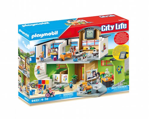 Playmobil City Life Große Schule mit Einrichtung