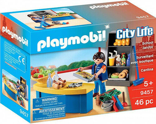 Playmobil City Life School Janitor