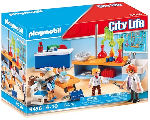 Playmobil City Life 化学の授業