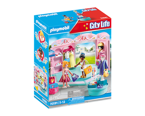 Playmobil City Life ファッションショップ