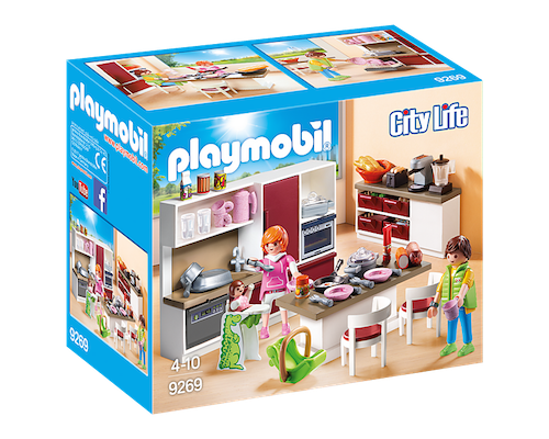 Playmobil City Life Große Familienküche