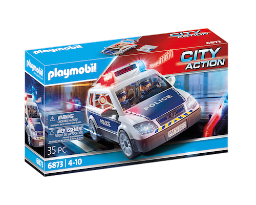 Playmobil City Action 光と音のパトカー