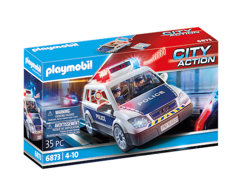 Playmobil City Action Squad Car with Lights and Sound