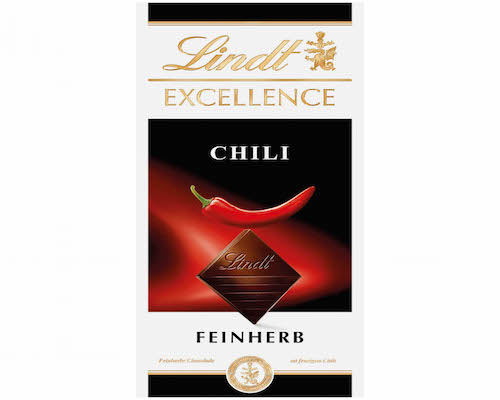 Lindt Excellence Chili Tablet 100g