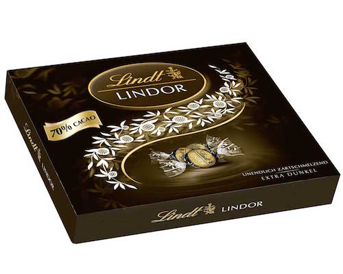 Lindt Lindor balls 70% dark chocolate 186g